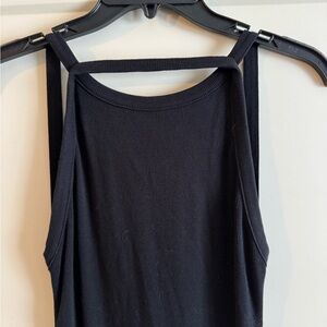 Black Sleeveless Women's Top